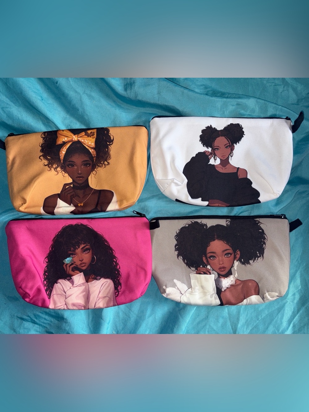 Cosmetic Makeup Bag | 4 Designs